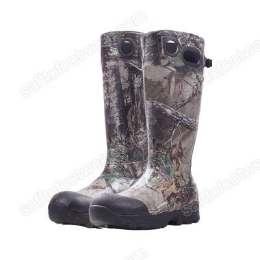 Камуфлажни гумени ловни ботуши